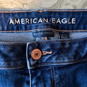 46. American Eagle Outfitters Dark Blue Women's Jeans size 16
